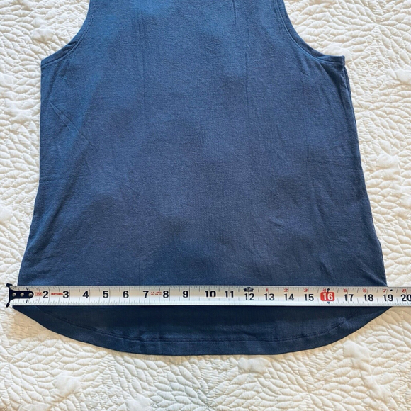 ATHLETA🥇 Well Rested Rib Sleep Tank Top Blue Size XS - Picture 11 of 11